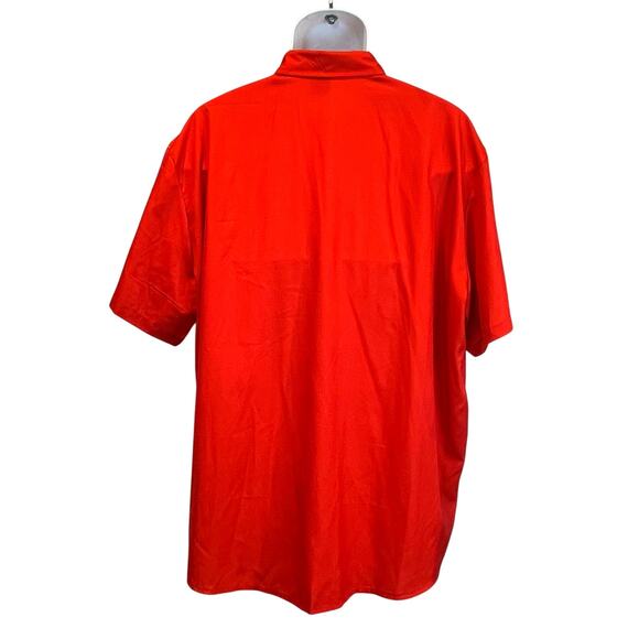 Hard Daddy Christmas Greetings Rockabilly Stripe Aloha Shirt Size 3XL - Picture 3 of 6